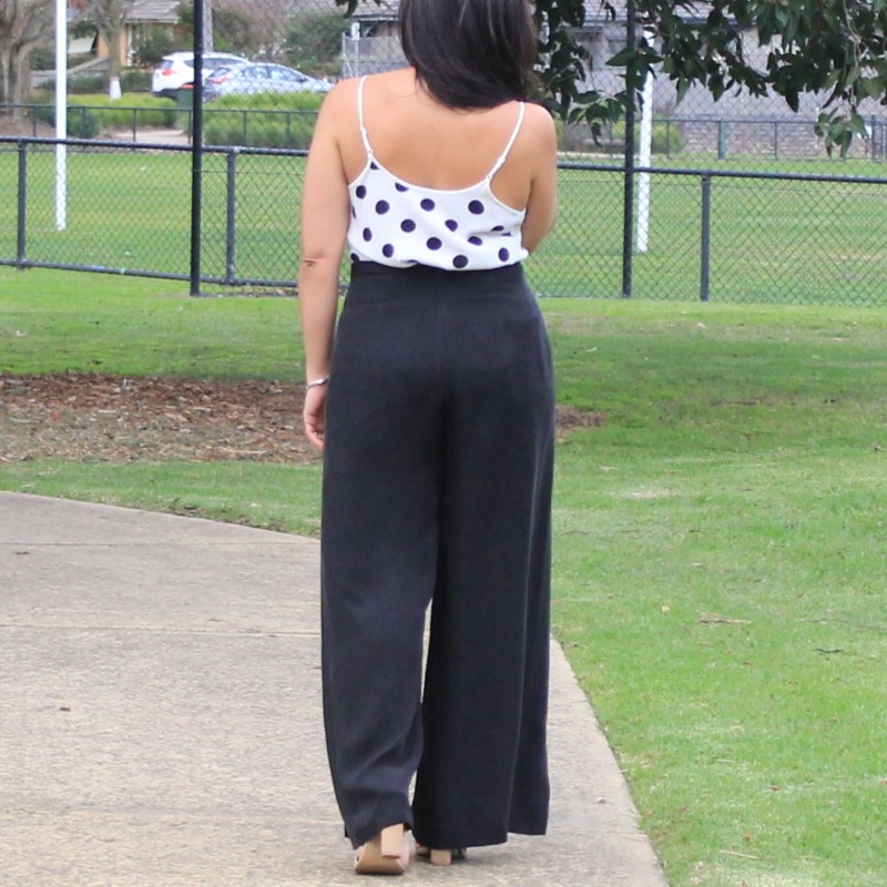 Buy Ecru Solid Slim Pants Online - W for Woman