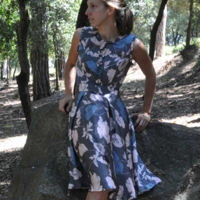 Kristen Dress Sewing Pattern (PDF) - Designer Stitch