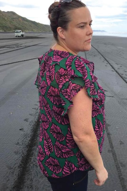 Yessenia Whipstitch Top