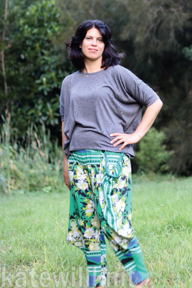 Indu Wrap Pants Sewing Pattern (PDF) - Designer Stitch
