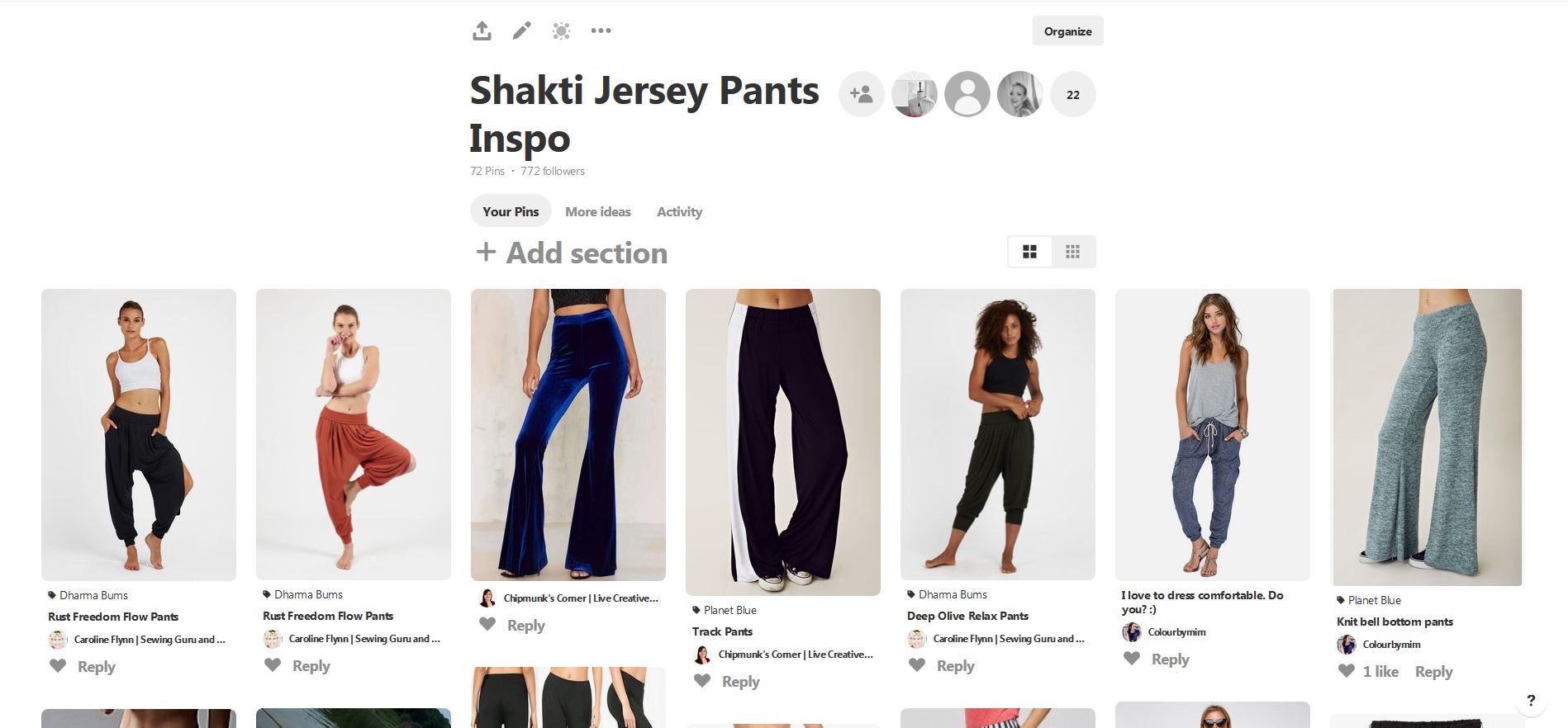Shakti Jersey Pants Inspiration and Influences - Designer Stitch