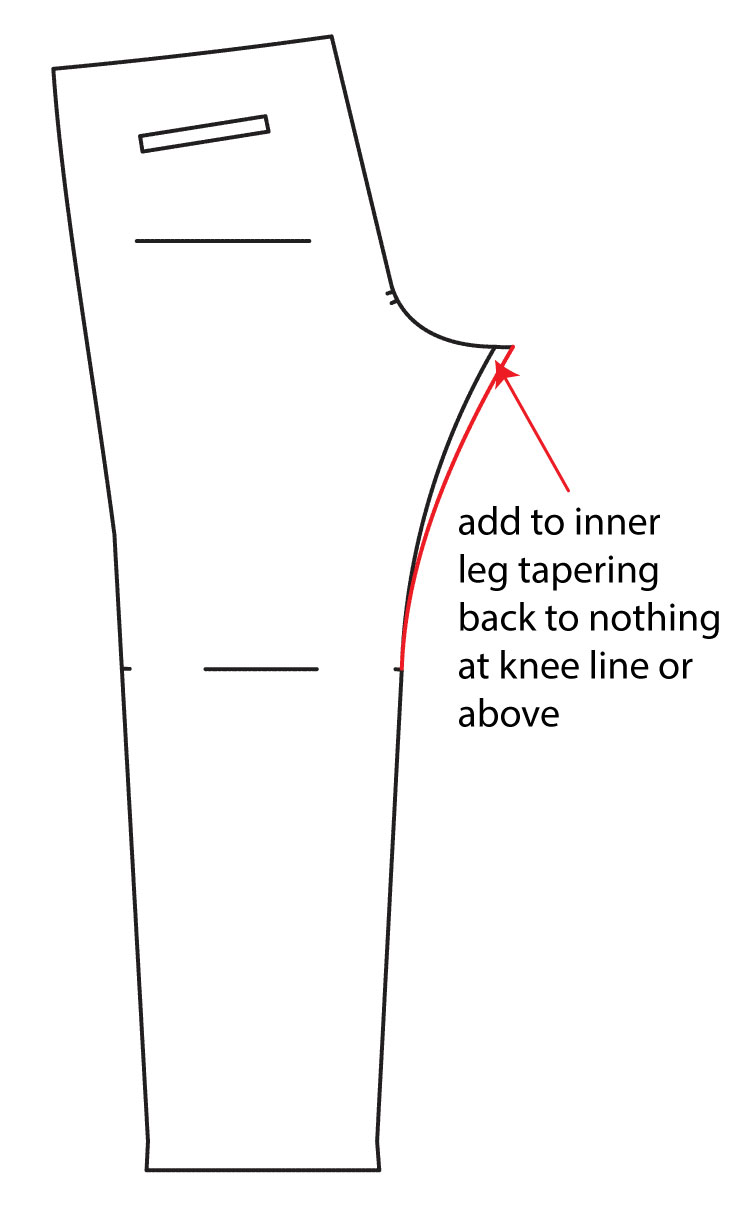 How to Lengthen Your Back Rise - Designer Stitch