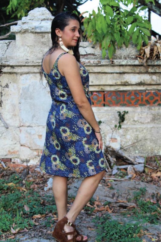 Raven Cami Chemise Slip Dress Sewing Pattern (PDF) - Designer Stitch