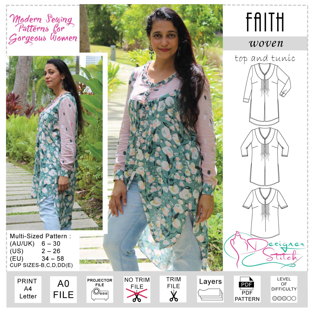 Tunic Sewing Pattern | vlr.eng.br