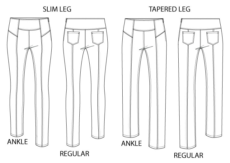 How to Eliminate High Thigh Leg Folds in Back Pant Leg - Designer