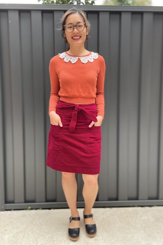 Paige Denim Skirt Sewing Pattern (PDF)