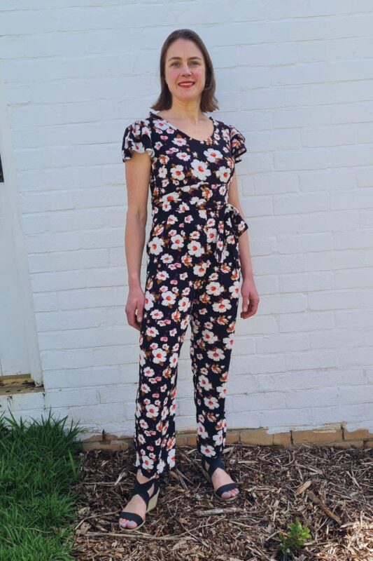 Monique Jumpsuit Dress Sewing Pattern (PDF) - Designer Stitch