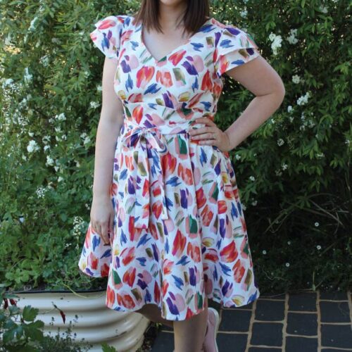 Monique Jumpsuit Dress Sewing Pattern (PDF) - Designer Stitch