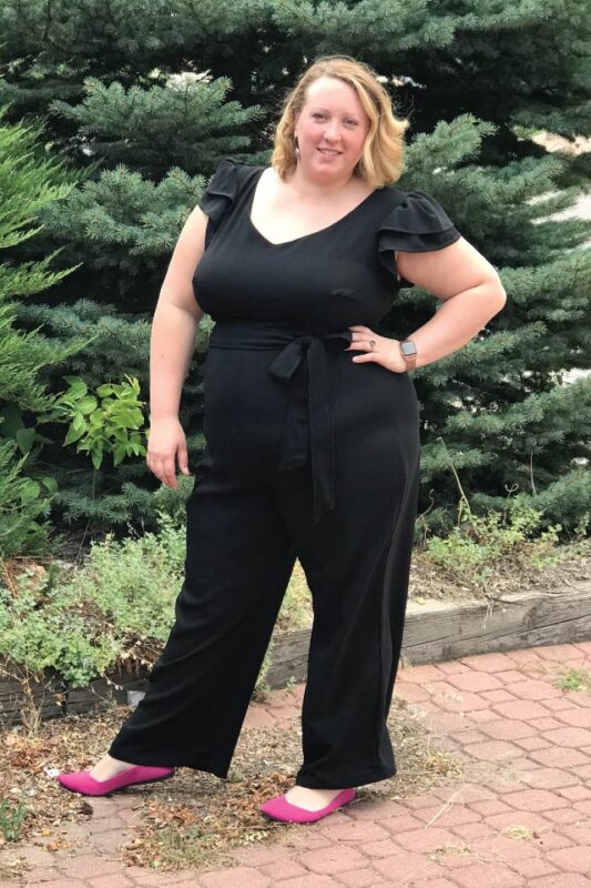 Monique Black Jumpsuit