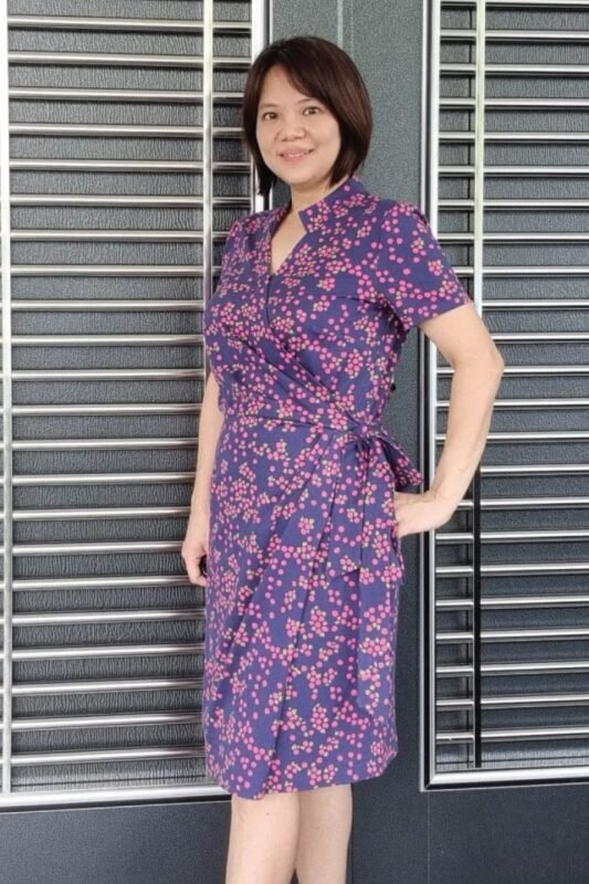 Cherish Wrap Dress Sewing Pattern (PDF) - Designer Stitch