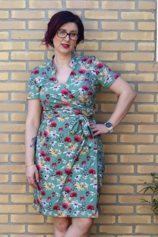 Cherish Wrap Dress Sewing Pattern (PDF) - Designer Stitch