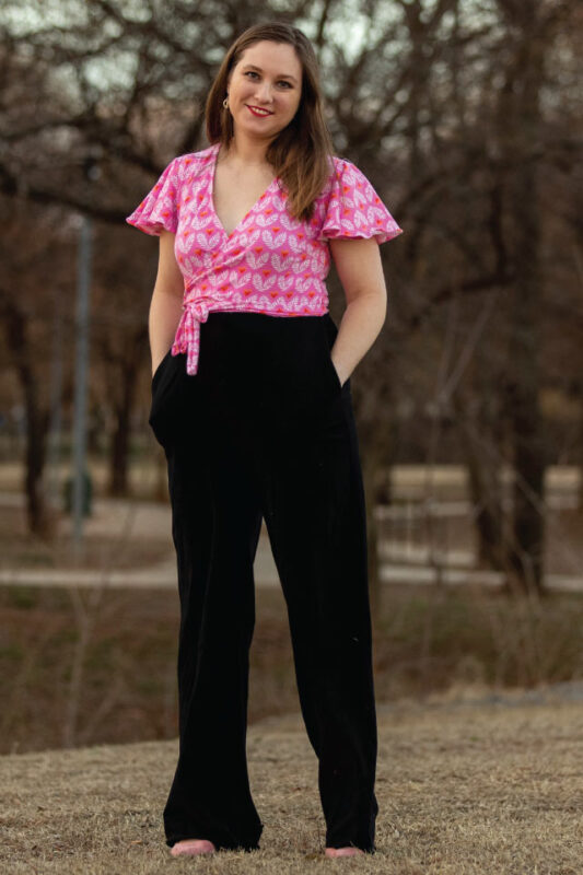 Brielle Jumpsuit Sewing Pattern (PDF) - Designer Stitch
