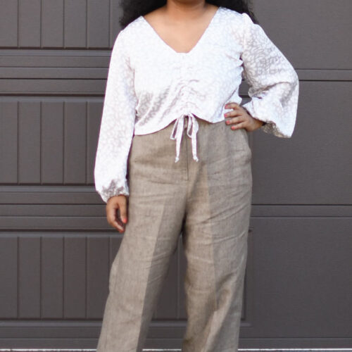 Alternative view of Estelle Pants Sewing Pattern (PDF)