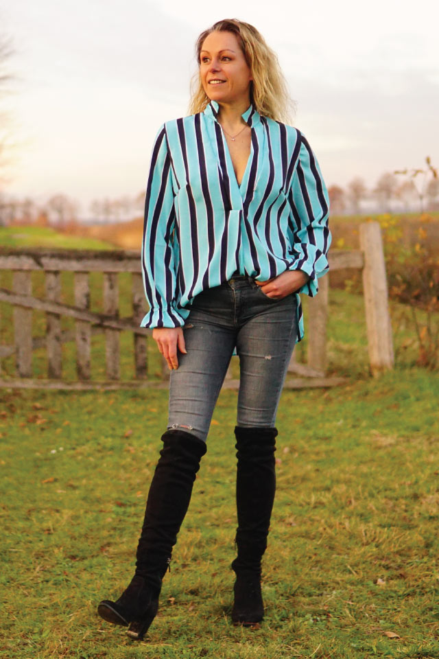 Kailin Shirt Sewing Pattern (PDF) - Image 2