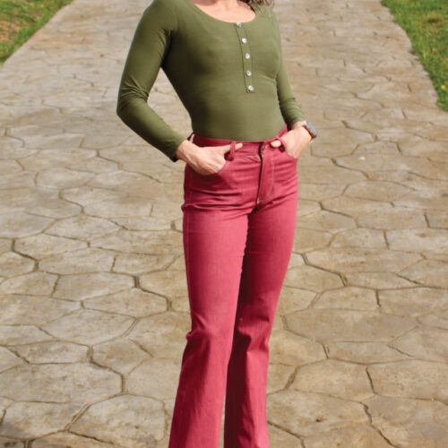 Alternative view of Peyton Jeans Sewing Pattern (PDF)