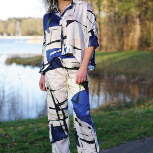 Alternative view of Wren Shirt and Pants Sewing Pattern (PDF)