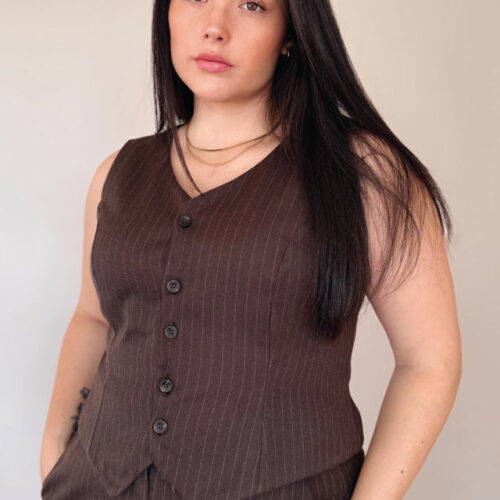 Alternative view of Pia Vest Sewing Pattern (PDF)